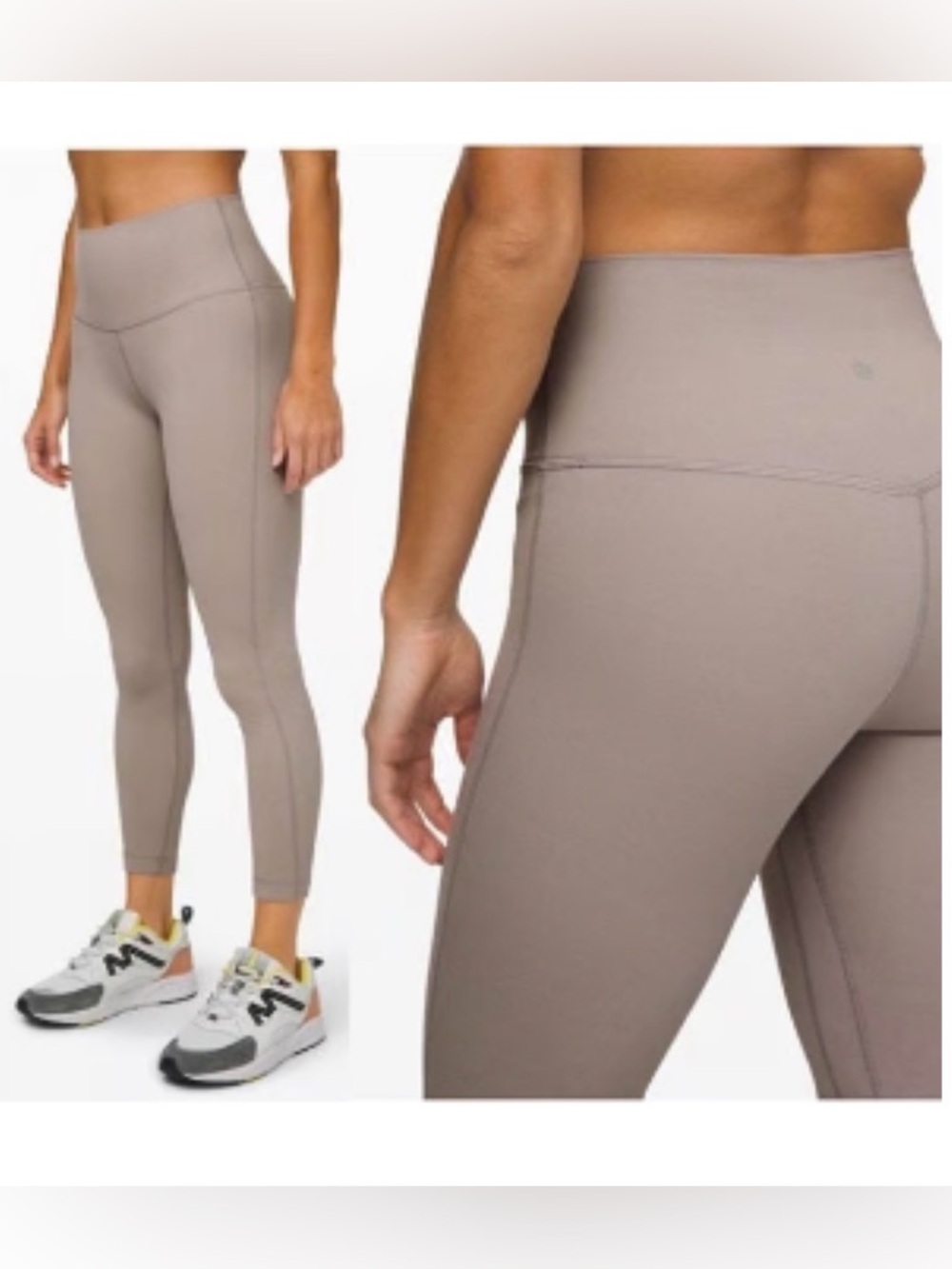 lululemon athletica Taupe High-Rise Align Leggings